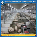 Low Cost Prefabricated Steel Frame Housing Pig House Building For Sale